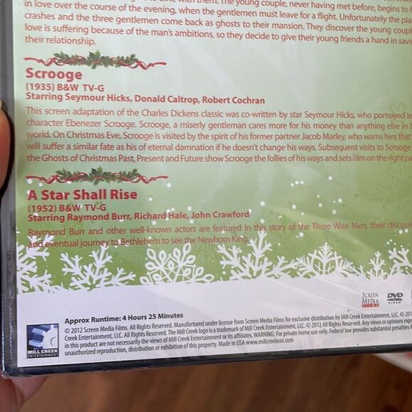 New in packaging DVD a of  4 Christmas movies including The Christmas Story Lady - Picture 4 of 6